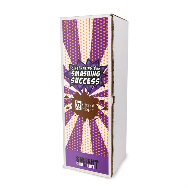 White color option for Mega Smash Chocolate With Mini Milk Pretzels