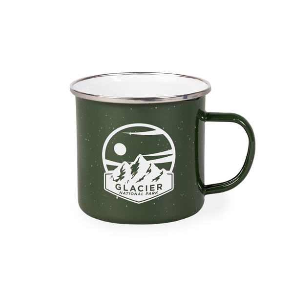 Green color option for Enamel 16 Oz Camping Mug