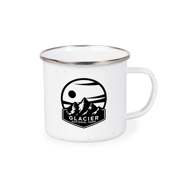 White color option for Enamel 16 Oz Camping Mug