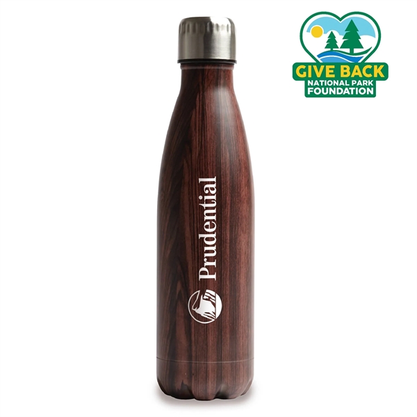 Rosewood color option for Double Wall Stainless Steel Travel Bottle