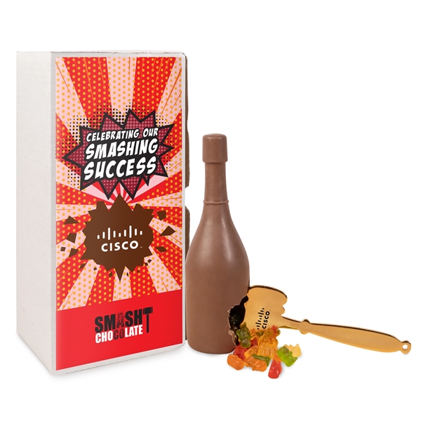 White color option for Smash Chocolate With Gummy Bears