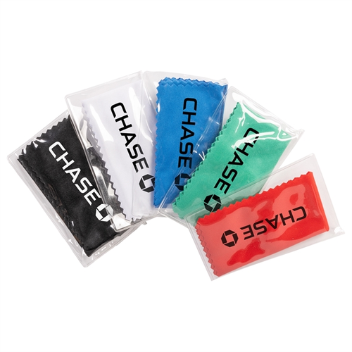 Main photo of Microfiber Cloth 7x7 In Clear Pouch