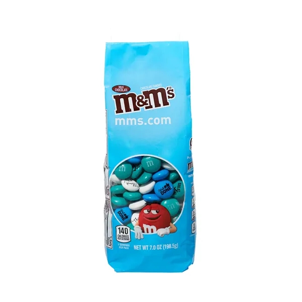 Blue color option for 7 Oz. M&M's® In You're Appreciated Caddy