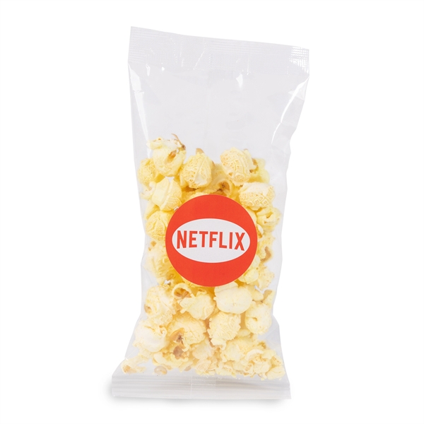 Clear color option for 1/2oz. Snack Packs   Popcorn