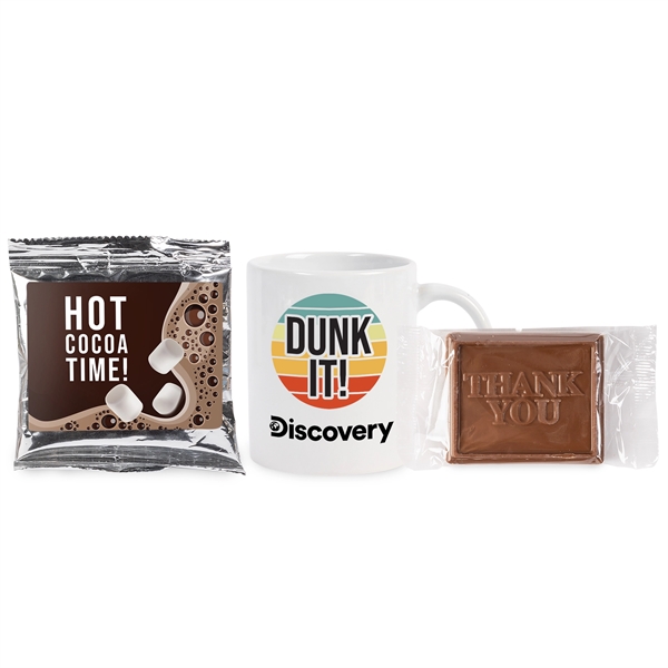 White color option for Just Dunk It Cocoa/Cookie Mug Set