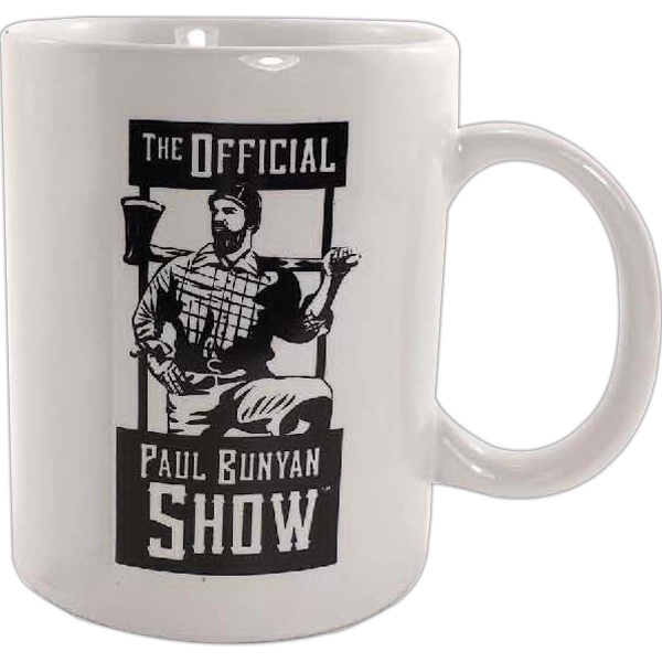 White color option for 11 Oz Ceramic Coffee Mug   White