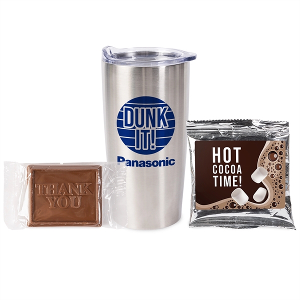 Stainless Steel color option for Just Dunk It Cocoa/Cookie Tumbler Set