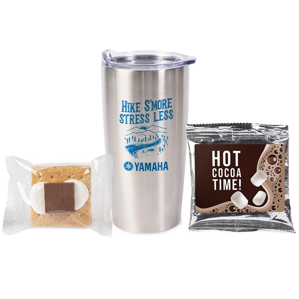 Stainless Steel color option for Warm And Cozy Tumbler Set