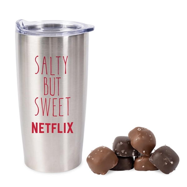 Stainless Steel color option for Salty But Sweet Tumbler Set