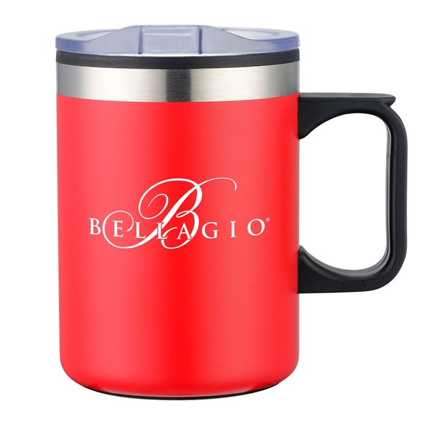 Red color option for 14oz Double Wall Camping Mug