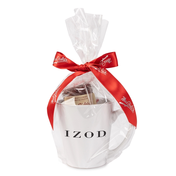 Red color option for Mrs. Fields® Mug And Brownie Gift Set