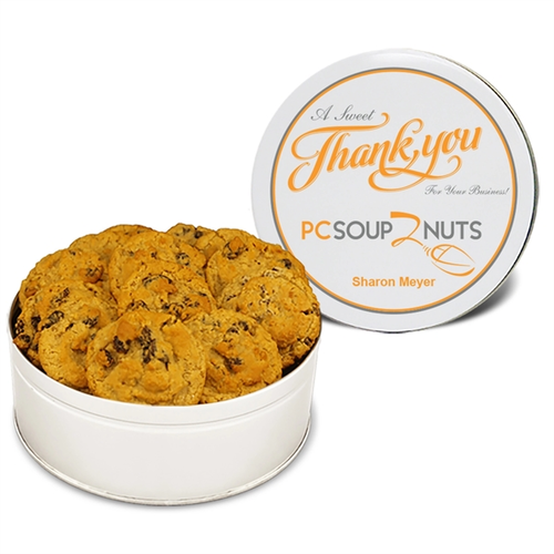 Main photo of Fresh Beginnings Oatmeal Raisin Cookie Tin