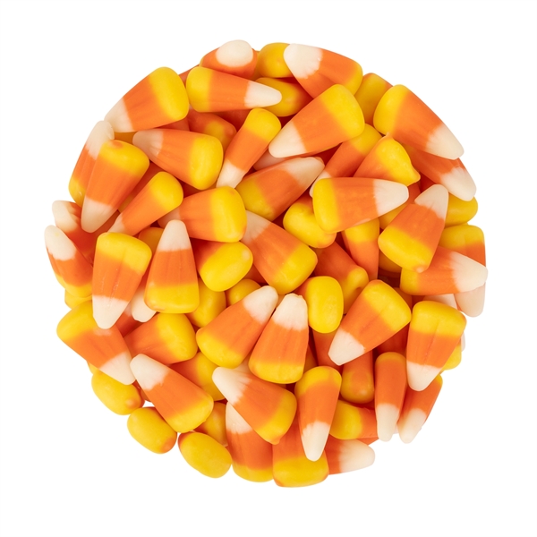 Clear color option for Happy Halloween Candy Tube   Candy Corn
