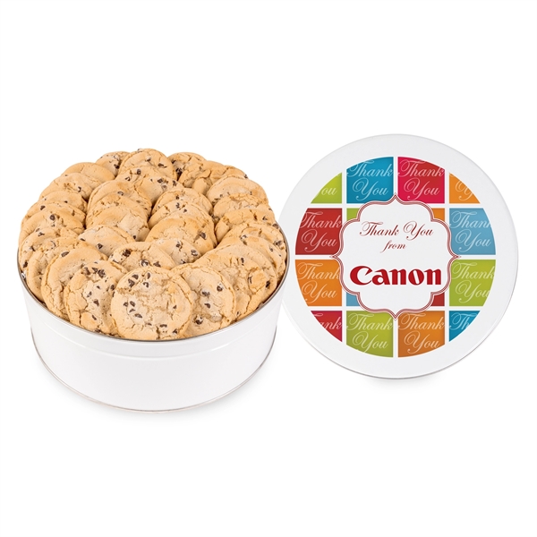 White color option for Fresh Beginnings Chocolate Chip Cookie Tin (Large)
