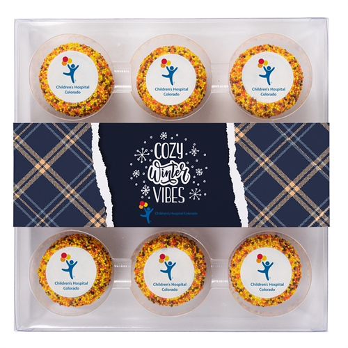 Main photo of Custom Dipped Sandwich Cookies   9pc