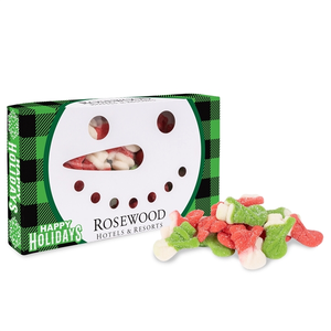 Photo of Snowman Die Cut Box With Gummy Snowmen