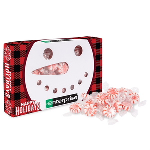 Photo of Snowman Die Cut Box With Starlight Mints