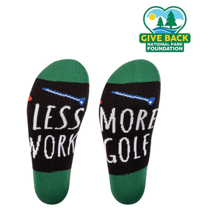 Photo of Ace Less Work, More Golf Dress Socks