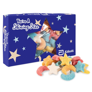 Photo of You're A Star Die Cut Box W/Gummy Glitter Sour Stars & Moons