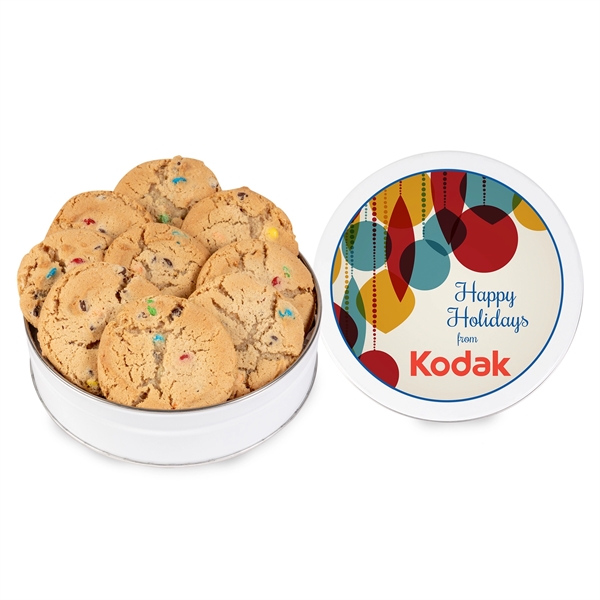 White color option for Fresh Beginnings Jewel Chip Cookie Tin (Small)