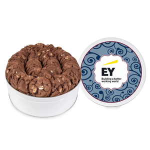 Photo of Fresh Beginnings Chocolate Double Chip Cookie Tin (Large)