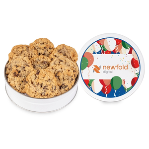 Photo of Fresh Beginnings Oatmeal Raisin Cookie Tin (Small)