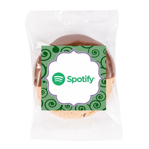 Main photo of Individually Wrapped Dipped Chocolate Chip Cookie