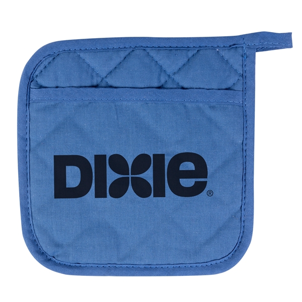 Blue color option for Quilted Cotton Canvas Pot Holder