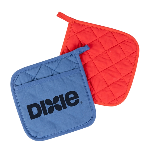 Main photo of Quilted Cotton Canvas Pot Holder