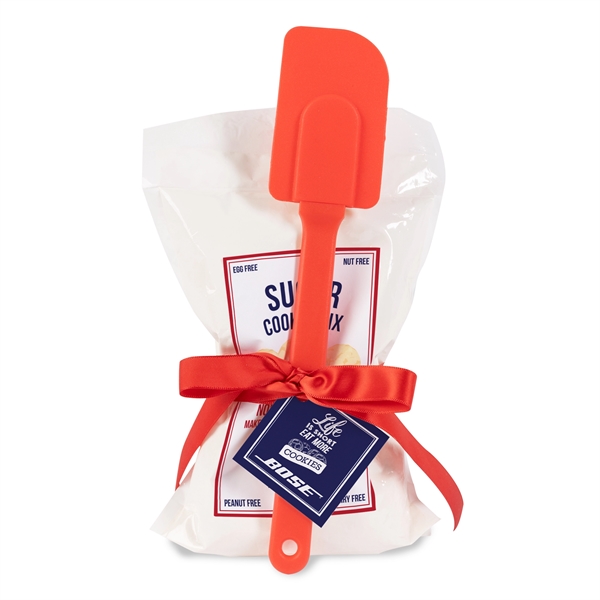 Red color option for Spatula With Sugar Cookie Mix