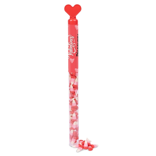 Main photo of Happy Valentines Candy Tube   Valentines Candy Corn