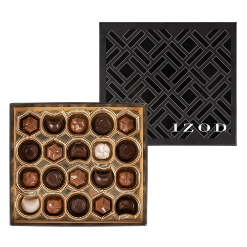 Main photo of Gourmet Chocolate Truffles Gift Box   20 Pc