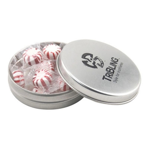 Photo of Round Tin With Starlight Peppermints