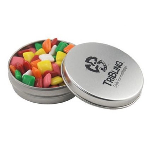 Main photo of Round Tin With Mini Chicklets