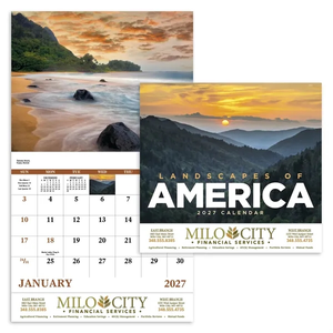 Photo of Landscapes Of America Stapled Calendar