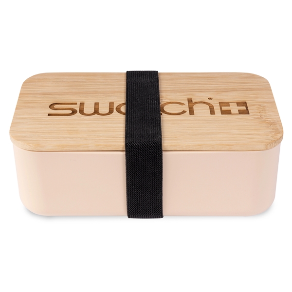 Natural color option for Bamboo Lid Bento Lunch Box