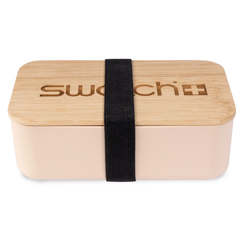 Main photo of Bamboo Lid Bento Lunch Box