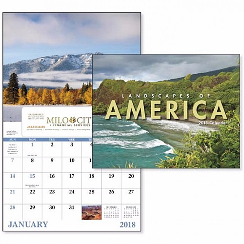 Photo of Landscapes Of America Window Calendar