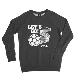 Photo of Soccer Ace Melange French Terry Crew Sweatshirt
