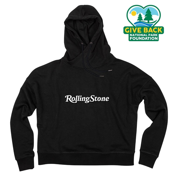 Black color option for Ace Ladies Cropped Boxy Hoodie