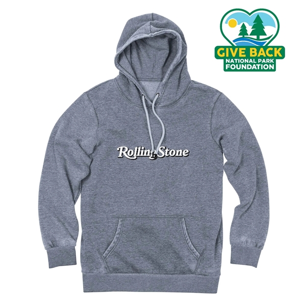 Chambray color option for Ace Adult Burnout Wash Hoodie