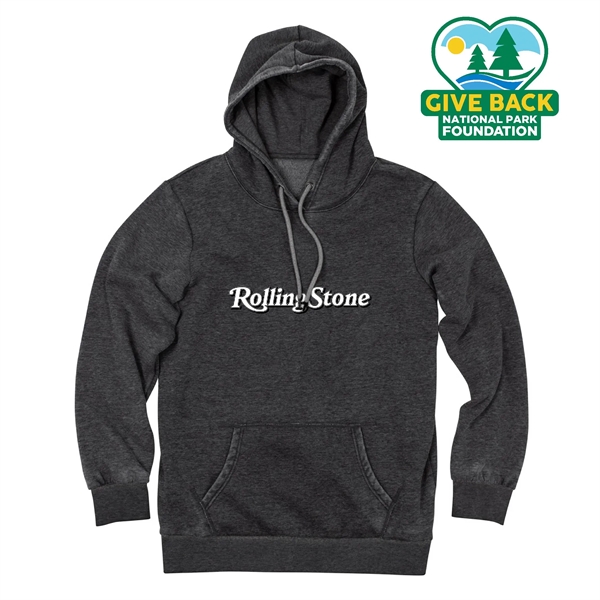Smoke color option for Ace Adult Burnout Wash Hoodie
