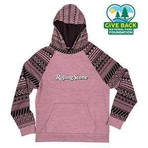 Photo of Ace Adult Pattern Blocked Cotton Hoodie