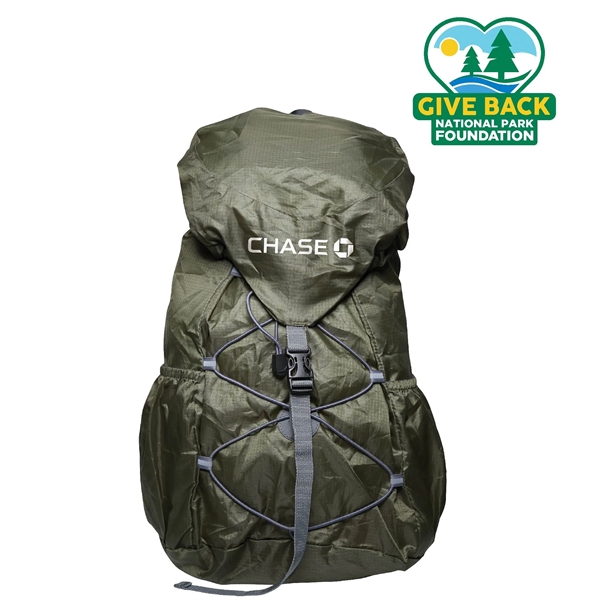 Olive color option for Ace Packable Backpack