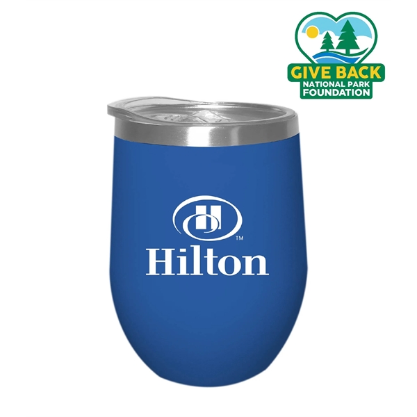 Classic Blue color option for Ace Stainless Steel Wine Tumbler