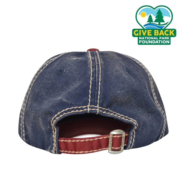 Americana color option for Ace Triple Tone Colorblocked Cap