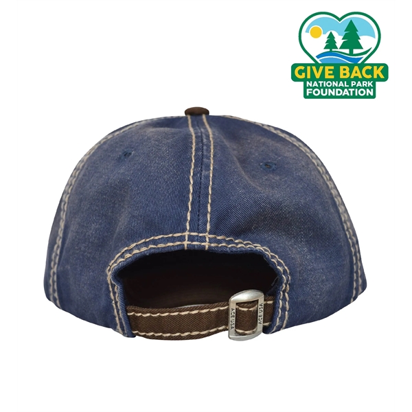 Brown color option for Ace Triple Tone Colorblocked Cap