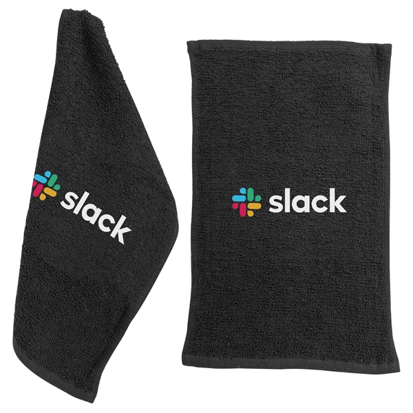 Black color option for Q Tees Budget Rally Towels