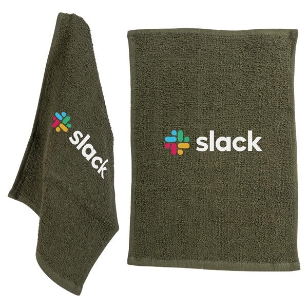 Forest Green color option for Q Tees Budget Rally Towels