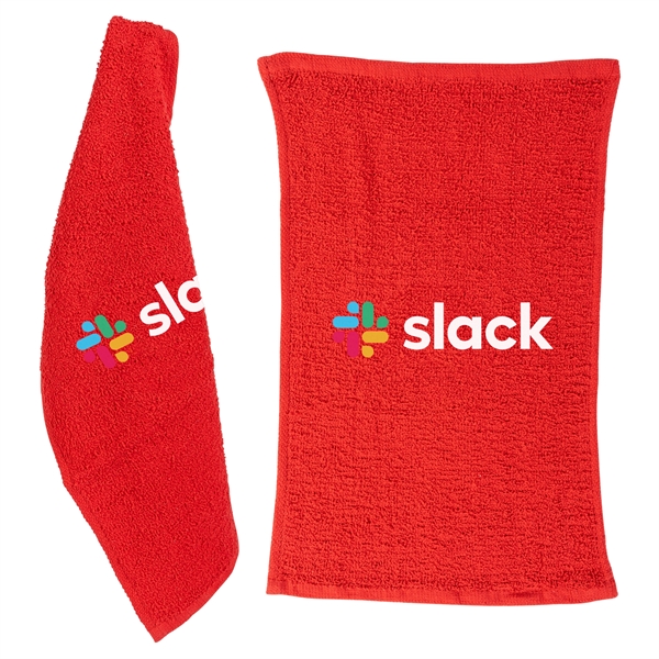 Red color option for Q Tees Budget Rally Towels